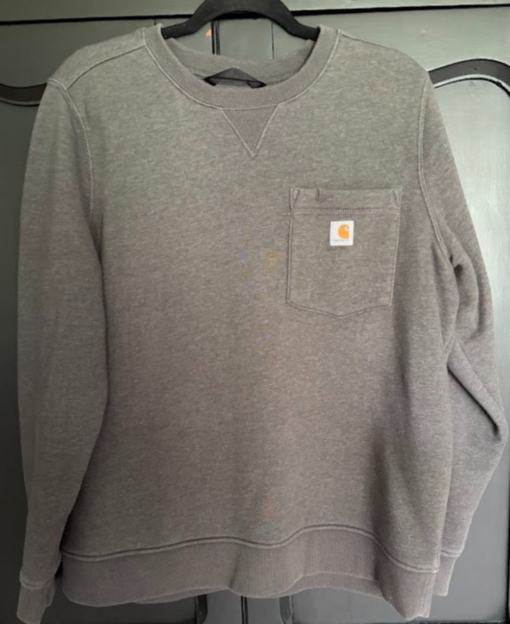 Carhartt Gray Sweatshirt Pullover XL Relaxed Fit